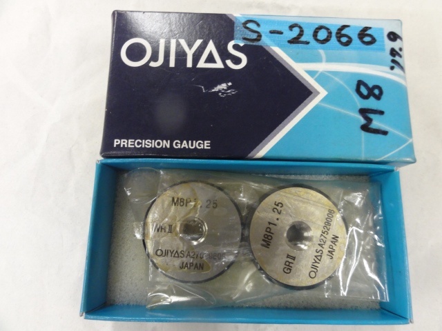 オヂヤセイキ OJIYAS M8 P1.25 ねじ・栓 の画像 1枚目