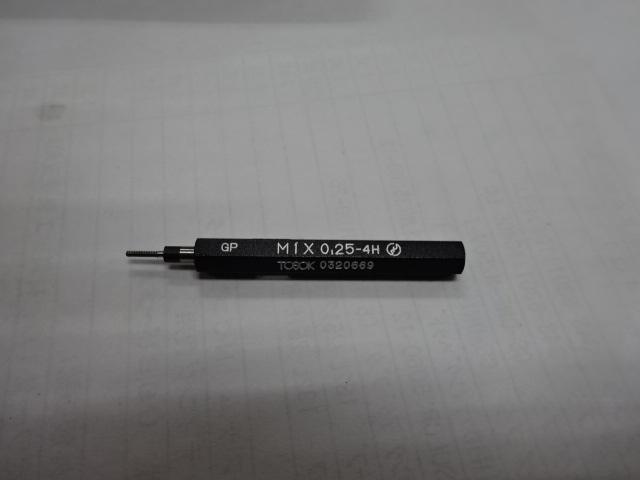 トーソク M1.0X0.25-4H ねじ・栓 の画像 3枚目