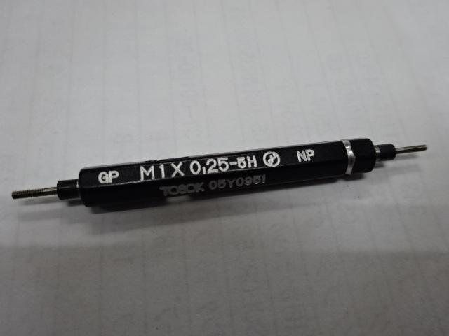 トーソク M1.0X0.25-5H ねじ・栓 の画像 1枚目