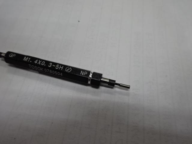 トーソク M1.4X0.3-5H ねじ・栓 の画像 3枚目