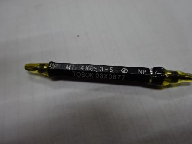 トーソク M1.4X0.3-5H ねじ・栓 の画像 1枚目