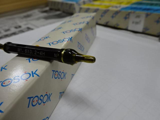トーソク M1.6X0.2-4H ねじ・栓 の画像 3枚目
