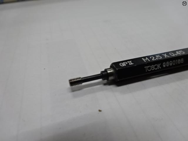 トーソク M2.5X0.45 ねじ・栓 の画像 2枚目