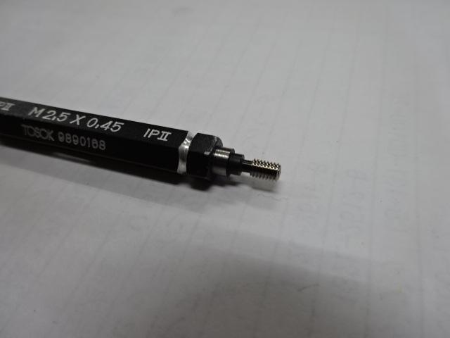 トーソク M2.5X0.45 ねじ・栓 の画像 3枚目