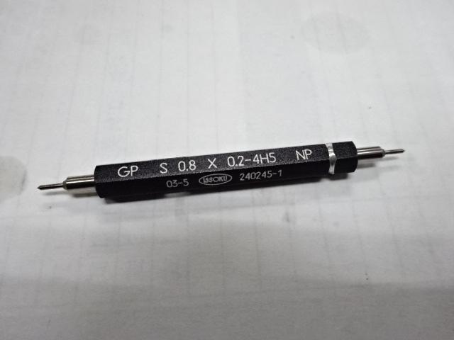 第一測範 ISSOKU S0.8X0.2-4H5 ねじ・栓 の画像 1枚目