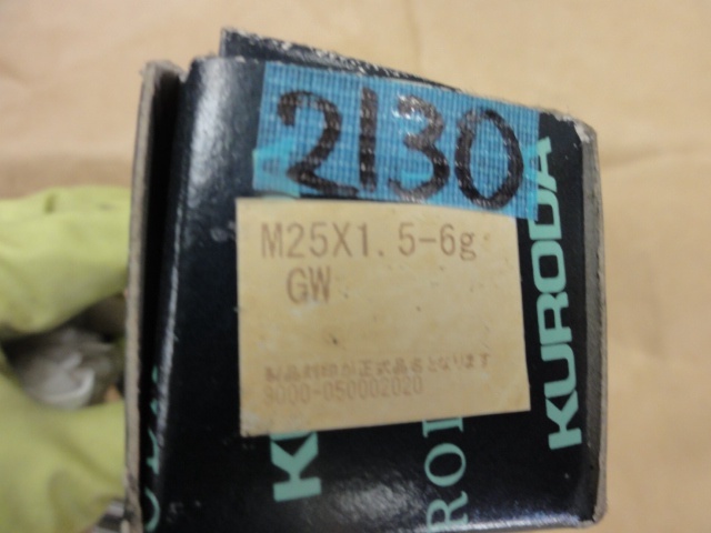 黒田精工 KKS M25 P1.5 ねじ・栓 の画像 5枚目