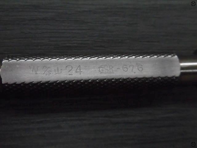 郷原精機 GSK W9/16 山24 ねじ・栓 の画像 2枚目