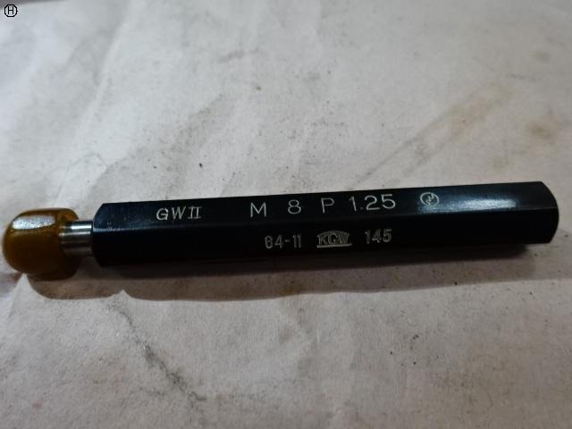 KGW M8 P1.25 ねじ・栓 の画像 3枚目