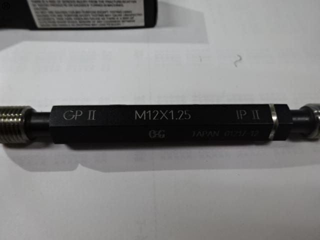 OSG M12 P1.25 ねじ・栓 の画像 3枚目