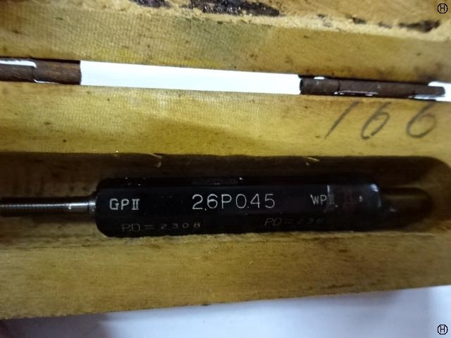 郷原精機 GSK 2.6 P0.45 ねじ・栓 の画像 2枚目