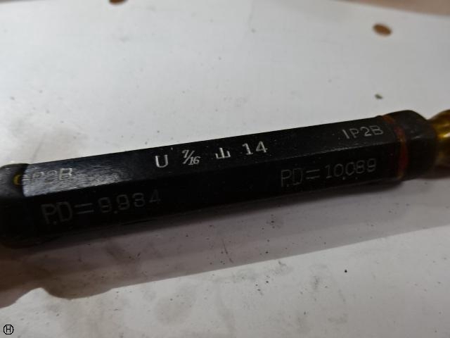郷原精機 GSK U7/16 山14 ねじ・栓 の画像 4枚目