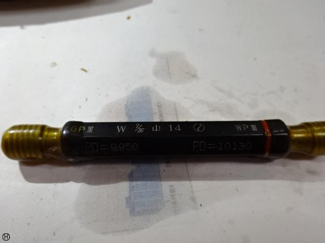 郷原精機 GSK W7/16 山14 ねじ・栓 の画像 1枚目