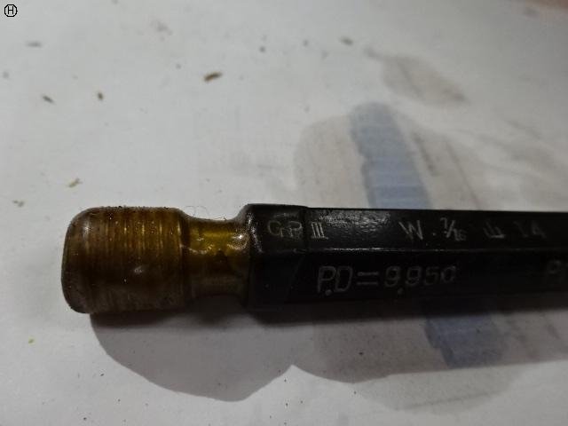 郷原精機 GSK W7/16 山14 ねじ・栓 の画像 3枚目