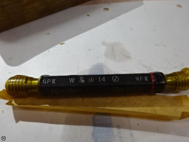 郷原精機 GSK W7/16 山14 ねじ・栓 の画像 1枚目