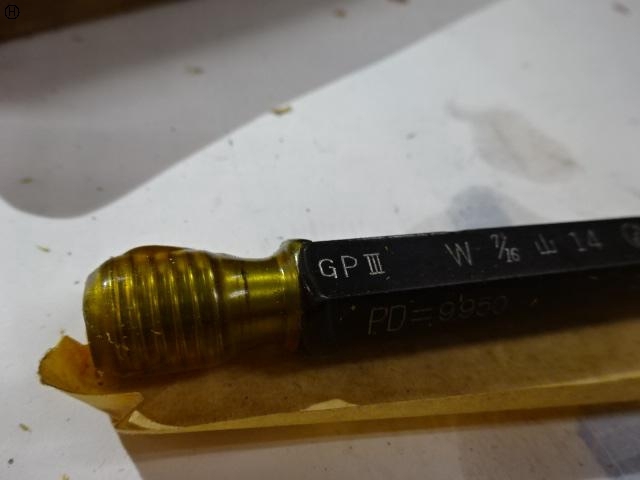 郷原精機 GSK W7/16 山14 ねじ・栓 の画像 3枚目