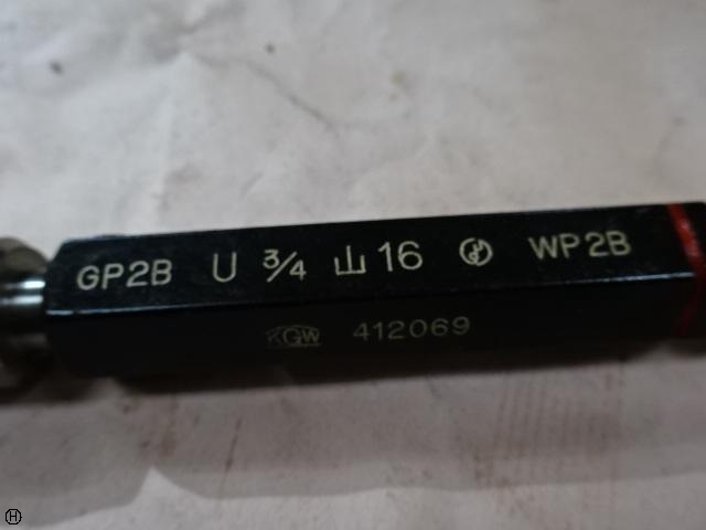 黒田精工 KKS U3/4 山16 ねじ・栓 の画像 4枚目