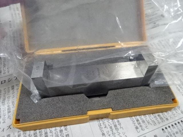 ミツトヨ 100mm ブロック の画像 1枚目