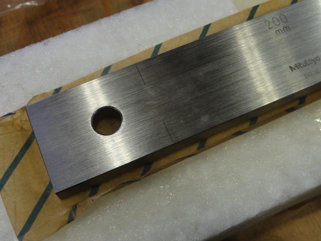 ミツトヨ 200mm ブロック の画像 5枚目