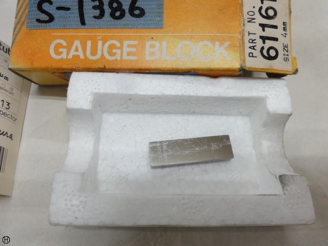 ミツトヨ 4mm ブロック の画像 1枚目