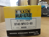 日研工作所 BT40-NPU13-80 BT40 MA-0638 の画像