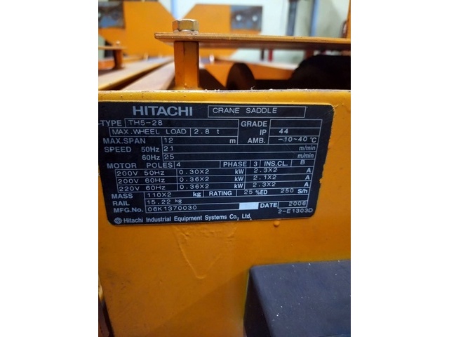 日立産機システム TH5-28 クレーン の画像 7枚目