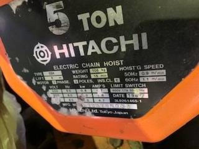 Hitachi Industrial Equipment Systems 5SH Chain-Block / Lever block Image 3