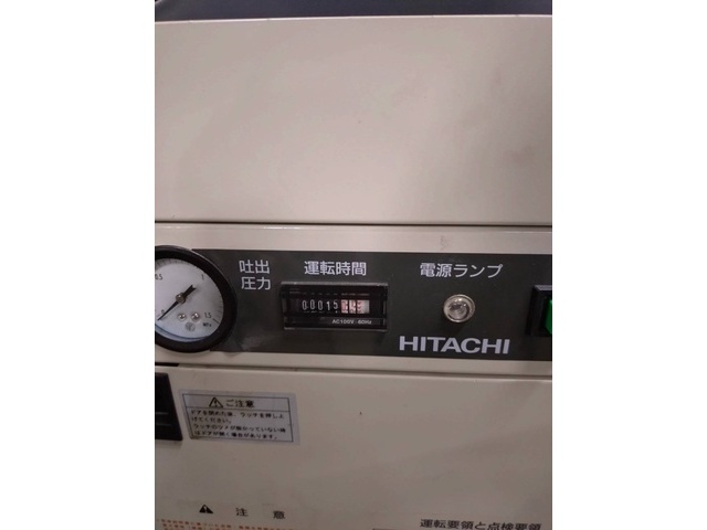 日立産機システム PBD-0.75PSJ6 コンプレッサー の画像 5枚目