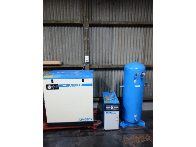 MEIJI AIR COMPRESSOR MFG AP-08CK Compressor Image 1