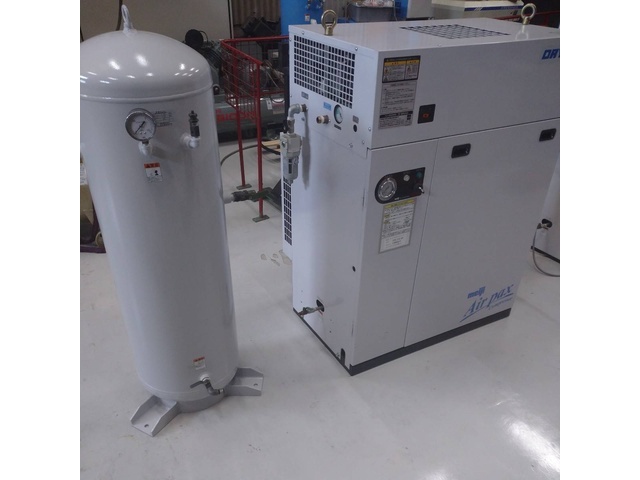 MEIJI AIR COMPRESSOR MFG DPK-37C Compressor Image 1