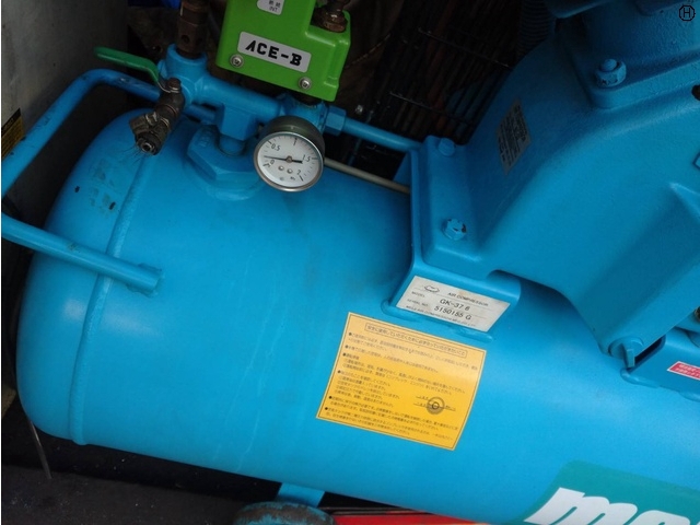 MEIJI AIR COMPRESSOR MFG GK-37A6P Compressor Image 2