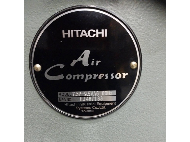 Hitachi Industrial Equipment Systems 7.5P-9.5VA6 Compressor Image 8