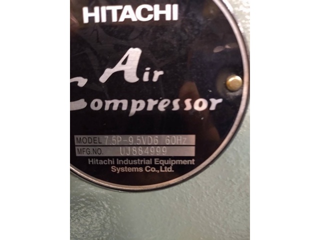日立産機システム 7.5P-9.5VD6 コンプレッサー の画像 6枚目