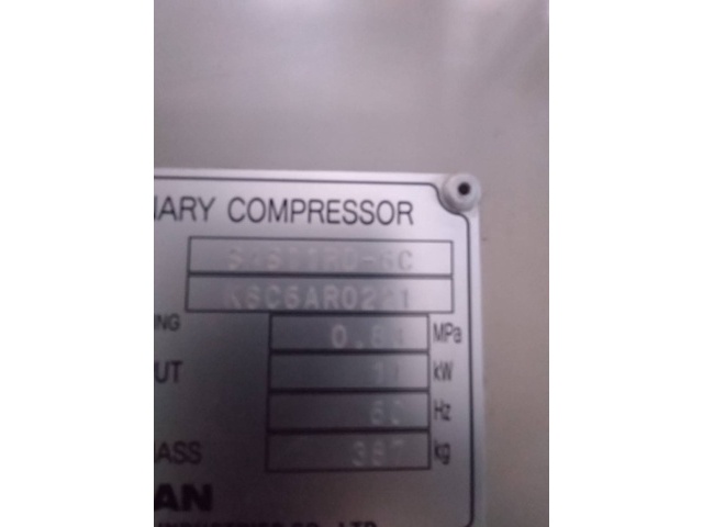 北越工業 SAS11RD-6C コンプレッサー の画像 5枚目