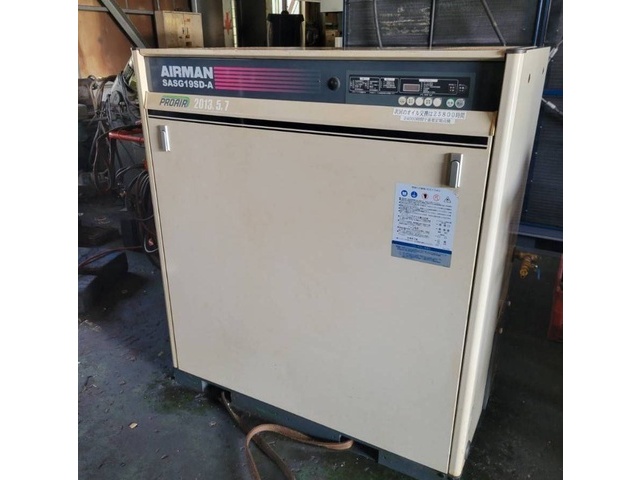 北越工業 SASG19SD コンプレッサー の画像 1枚目