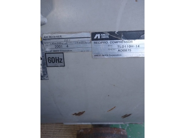 ANEST IWATA TLD110H-14 Other compressor-related equipment Image 4