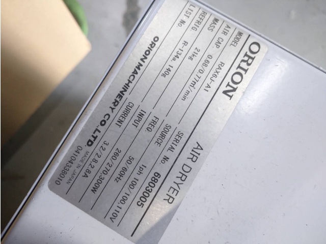 ORION MACHINERY RAX6J Other compressor-related equipment Image 6