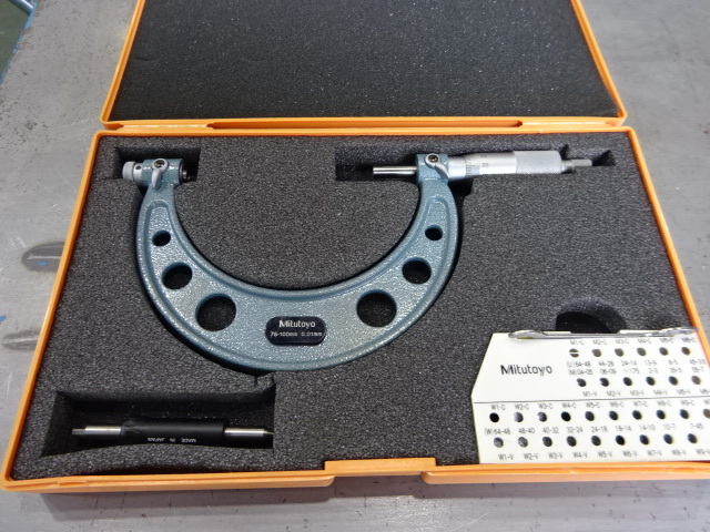 ミツトヨ TMC-100 マイクロメーター（外側） の画像 1枚目