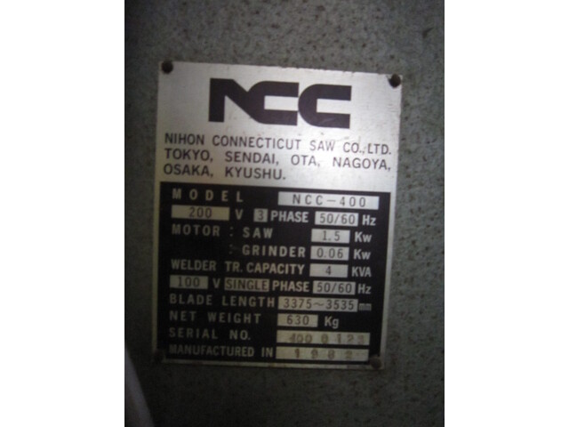 NICOTEC NCC-400 Contour Machine Image 4