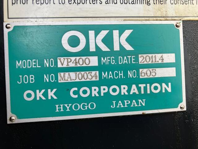OKK VP400 Vertical Machining Center Image 2
