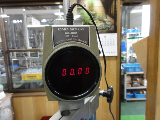 小野測器 KG-850 ダイヤル・インジケーター の画像 2枚目