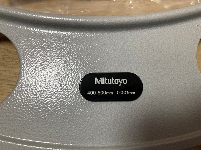 ミツトヨ OMC-500MB マイクロメーター（外側） の画像 8枚目
