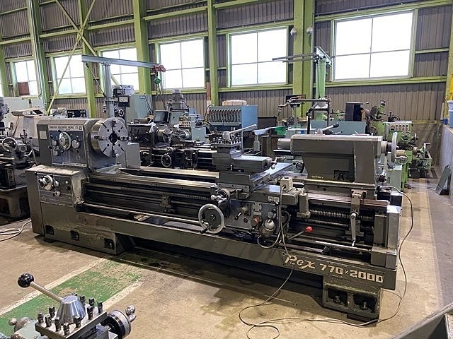 山崎鉄工 REX770×2000 Lathe Image 2