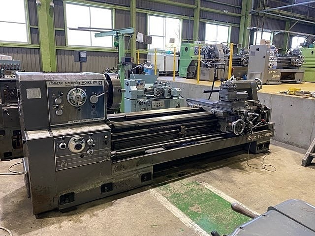 山崎鉄工 REX770×2000 Lathe Image 3