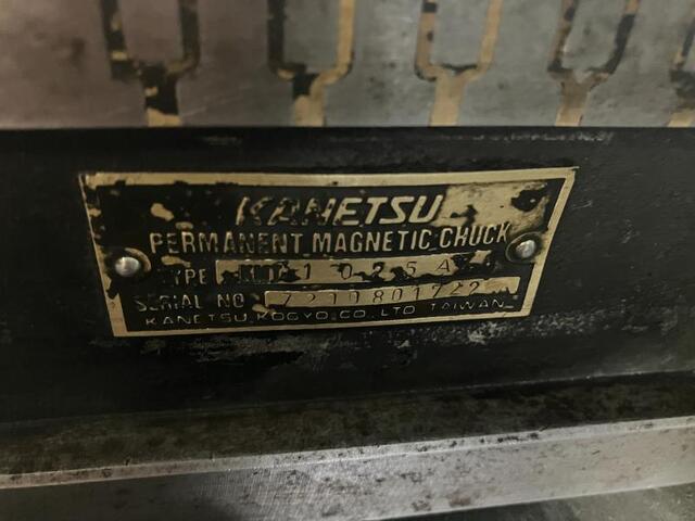 KANETSU KMJ-1025A Magnet Chuck Image 2