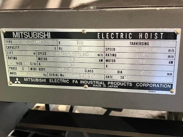 三菱電機 U2-2-LMS2 チェーンブロック・レバーブロック の画像 2枚目
