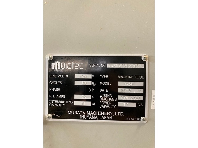 村田機械 Muratec MW-50 NC旋盤 の画像 7枚目