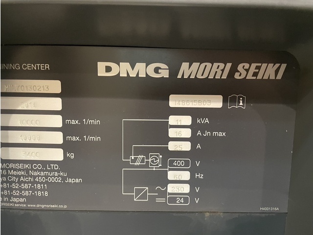 DMG MORI MILLTAP700 Vertical Machining Center Image 7