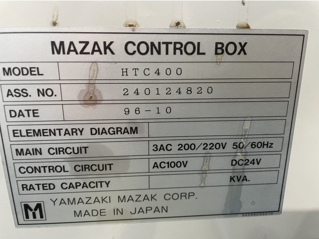 MAZAK HTC-400 Horizontal Machining Center Image 7