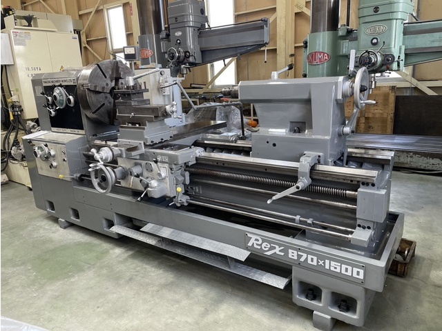 YAMAZAKIIRON WORKS REX870x1500 Lathe Image 1