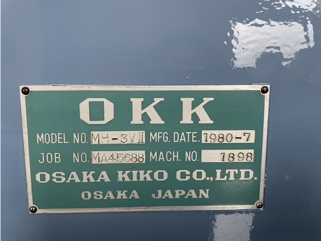 OKK MH-3V? Vertical Milling Machine Image 8